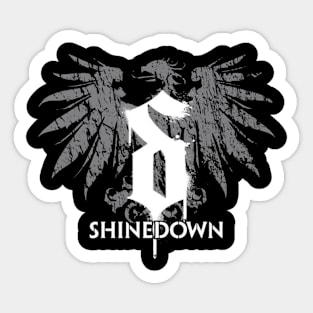 SHINEDOWN MERCH VTG Sticker